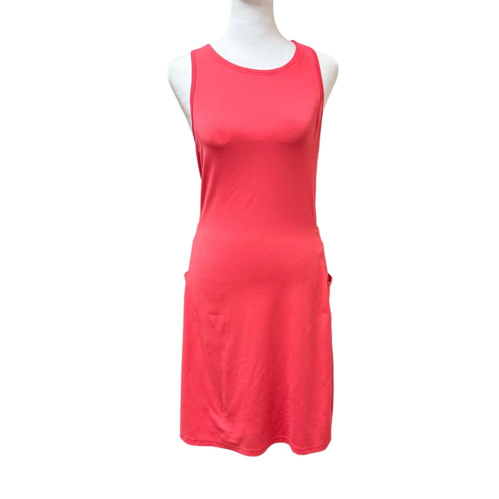 Smartwool Active Tank Dress Merino Wool SW016944 Pink Size M Peekaboo Back. - Picture 2 of 9